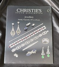 Christie’s Jewellery 1997 Catalogue Scrapbooking Beautiful Glossy Pics