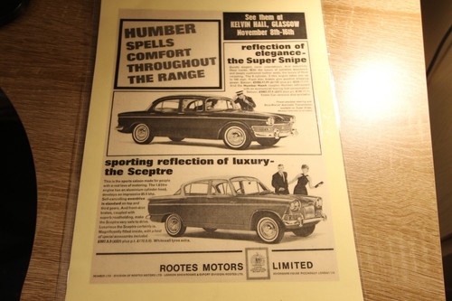 Original magazine advert