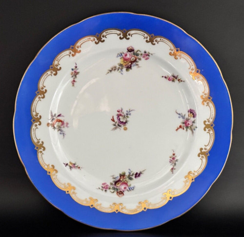 Victorian round floral dinner - victorian,