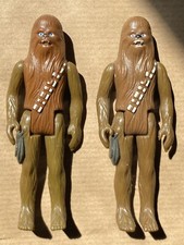Vintage Star Wars 2x Chewbacca Matching HK & No COOs Smile Family III Kenner