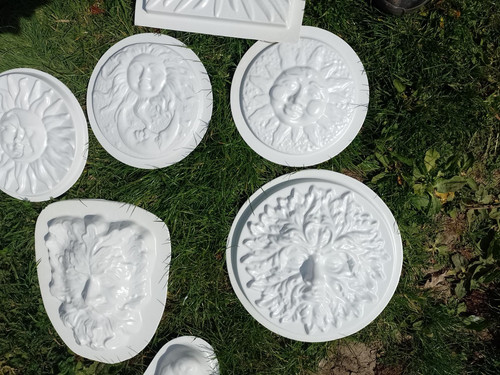 Concrete plastic garden - 7,