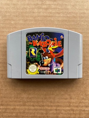N64 banjo kazooie game tested - banjo,