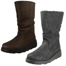 Ladies Spot On Fur Lined Zip