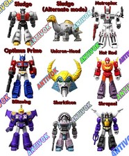 Blokees Transformers Galaxy Version 08 Set Of 9 Box Sealed