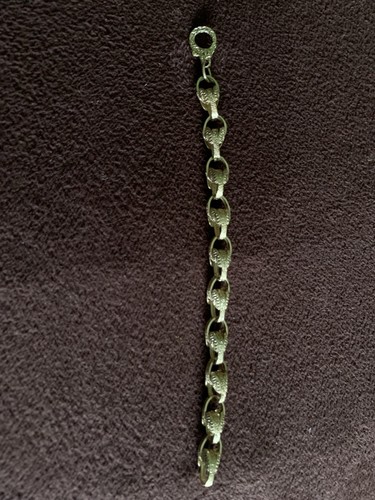 Gold tulip belcher bracelet - tulip,