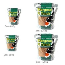 Yamitsu Sturgeon & Tench Sinking Pellet Pond Fish Food 600g 1.5kg Sterlet