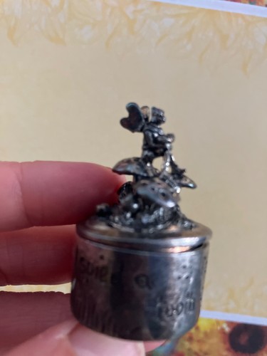 Vintage silver scenes silver