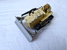 VINTAGE 1960'S DINKY SUPERTOYS 961 BLAW KNOX BULLDOZER RARE YELLOW