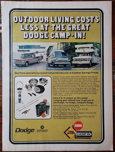 1969 dodge vintage print - 1969,