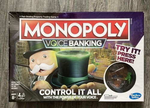 Hasbro monopoly voice banking - monopoly,