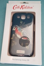 Cath Kidston Samsung Galaxy SIII S3 Hardshell Back Phone Case-Black/Bird-BNIB