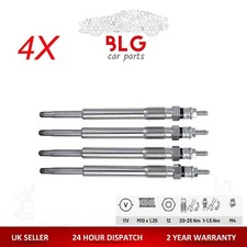 4X HEATER GLOW PLUGS FOR FORD