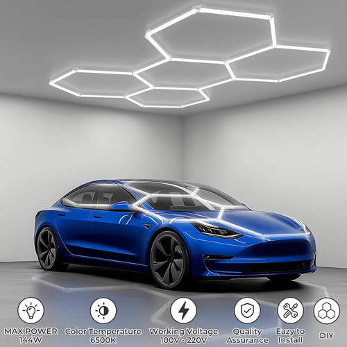 Hexagon led lighting car - hexagon,