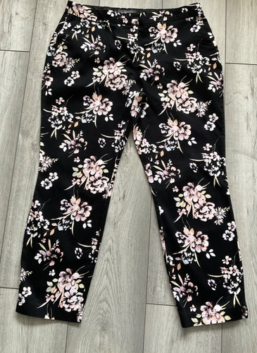 Primark black floral fitted - primark,