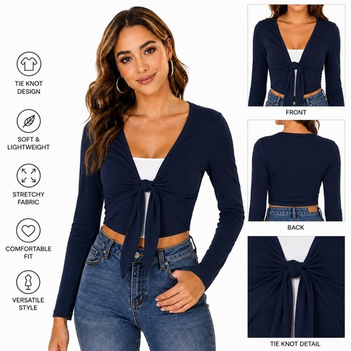 Ladies bolero front tie - ladies,
