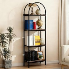 Tall Arched Bookshelf 4/5 Tier