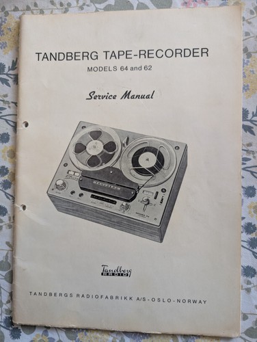 Tandberg models and tape - tandberg, 64