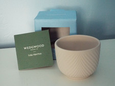 Wedgwood Jasper ware Powder Pink Folia Mini Pot Planter 8x6cm New