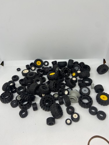 100 vintage lego tyres and - vintage,