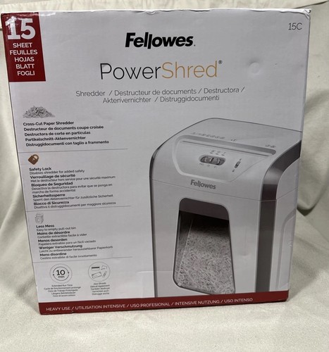 Powershred 15c cross cut - 15c, cross-cut