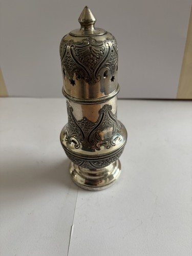 Epbm silver plate salt shaker - silver,