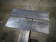 2x 350mm x 80mm x 4mm Mild Steel Plate Offcut. Fabrication Welding Project.