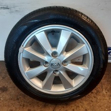 KIA PICANTO 11-17 MK2 14" INCH ALLOY WHEEL 52910-1Y150 165/60R14 TYRE    REF 1