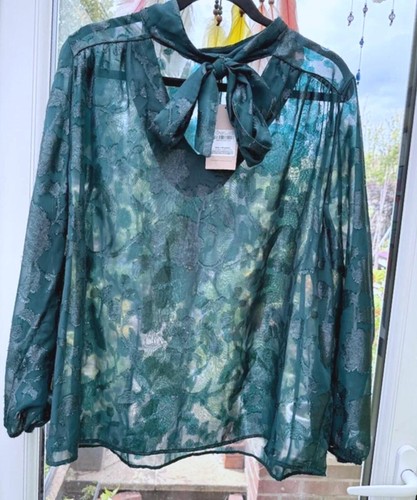 Teal whimsygoth pussy bow - teal,