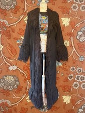 Amazing Faux Suede Afghan Coat