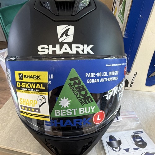 Shark skwal matt black - shark, full