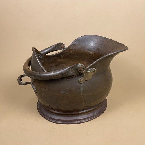 Antique metal copper - copper, coal
