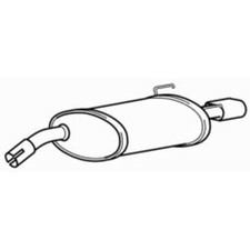 Quality Rear Exhaust Silencer