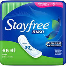 Stayfree Maxi Pads for Women