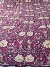 Dorma superking burgundy red