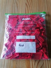 Various Red LEGO Bricks Various Sizes