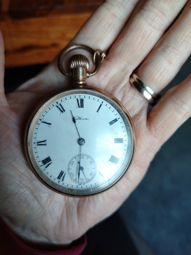 C1912 antique waltham marquis - waltham,