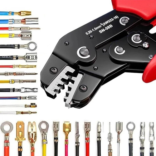 Ratcheting crimping tool set - ratcheting,