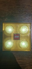 Lego LED Light Up yellow Brick