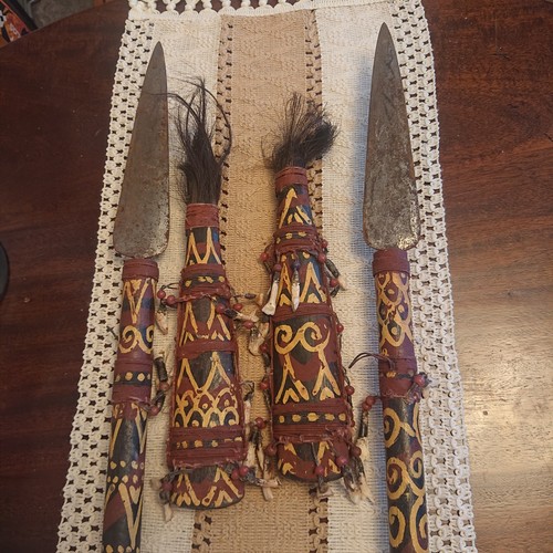 Antique african spears - antique,