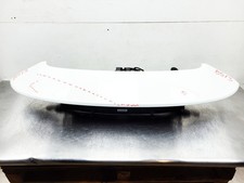 PORSCHE 911 992 COMPLETE REAR SPOILER IN PURE WHITE 0Q 992827233E 2019