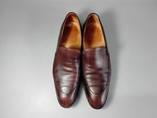 Men’s Hermes Brown Leather  Loafer Semelle Cuir Shoes EU  42 Uk 8