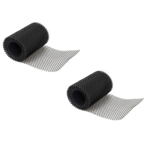 Gutter guard mesh blocked - mesh,