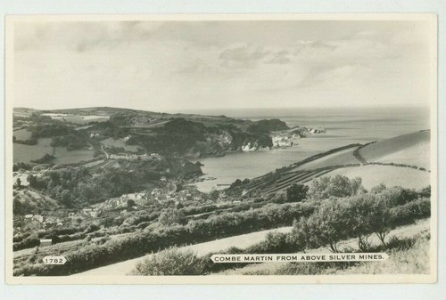 Combe martin from above silver - from,