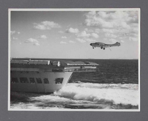 Havilland sea venom landing - havilland,