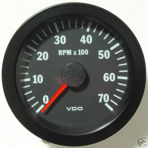 Vdo cockpit vision - cockpit, tachometer