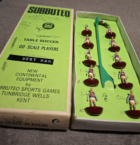 Subbuteo ref west ham aston - 7,