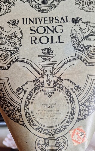 Vintage universal song roll - vintage,