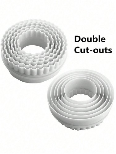 6pcs round cookie cutter set - 6pcs,