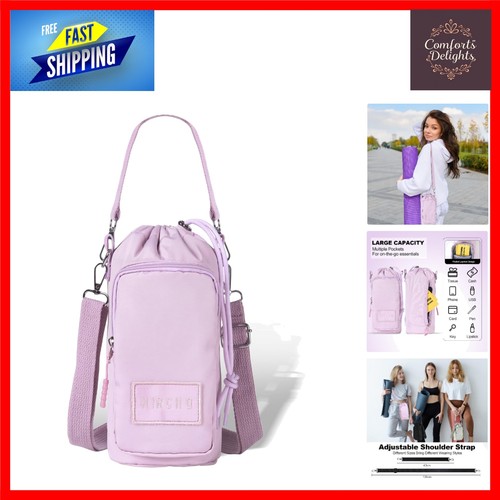 Insulated water bottle carrier - water,