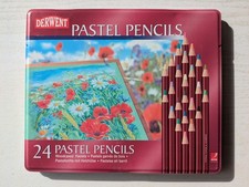 Derwent Pastel Pencils Set of 24 + 1